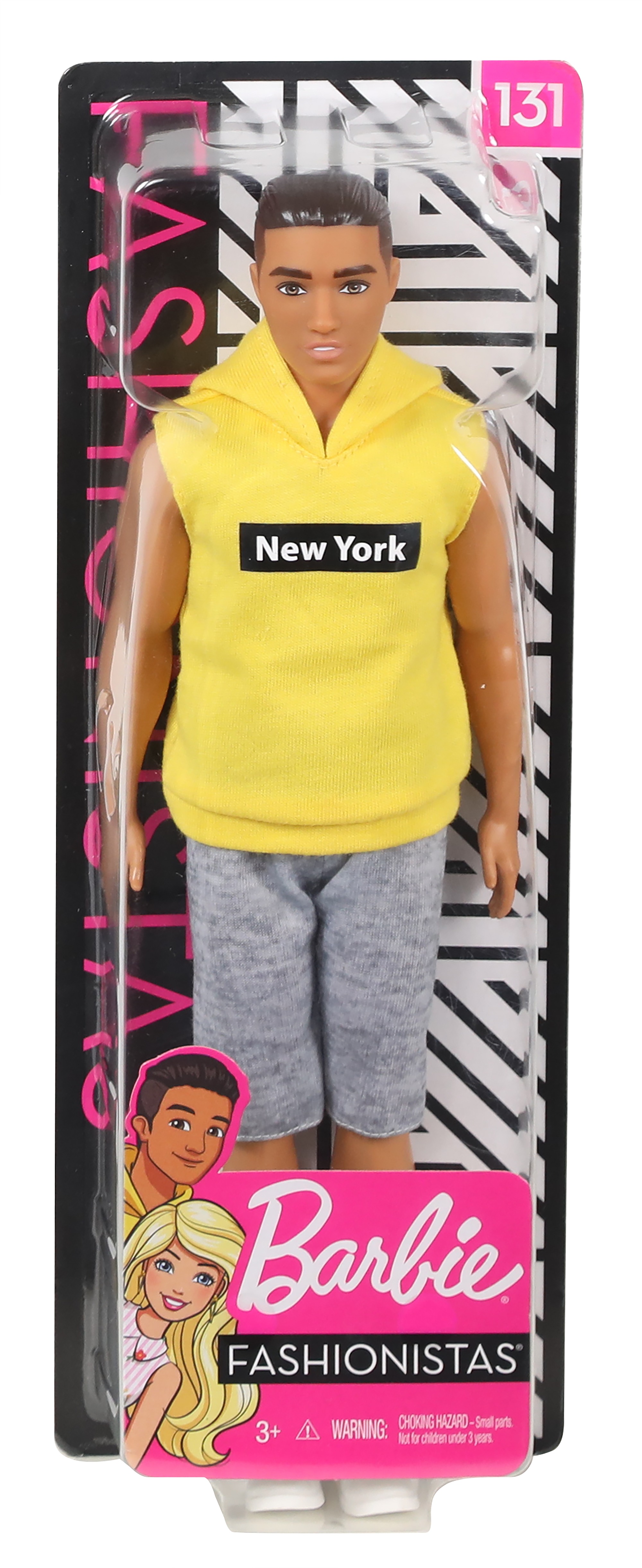 Лялька Barbie Кен Модник, у жовтому худі (GDV14) - фото 3