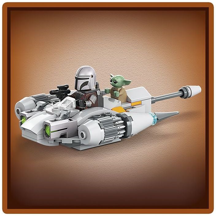 Конструктор LEGO Star Wars Мікрофайтер Винищувача Мандалорця N-1, 88 деталей (75363) - фото 8