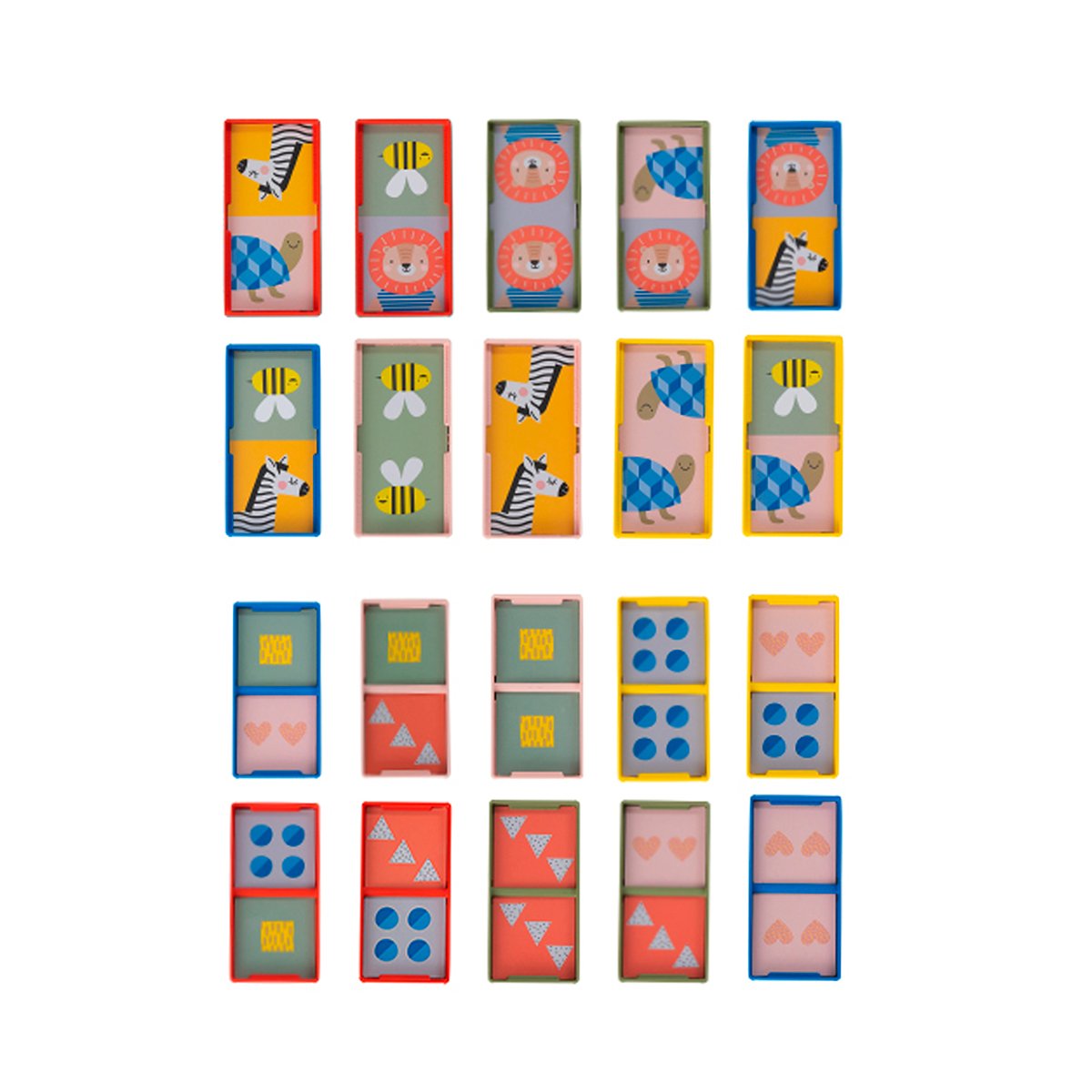 Развивающая игра Taf Toys коллекции Саванна Мое первое домино (12865) - фото 3