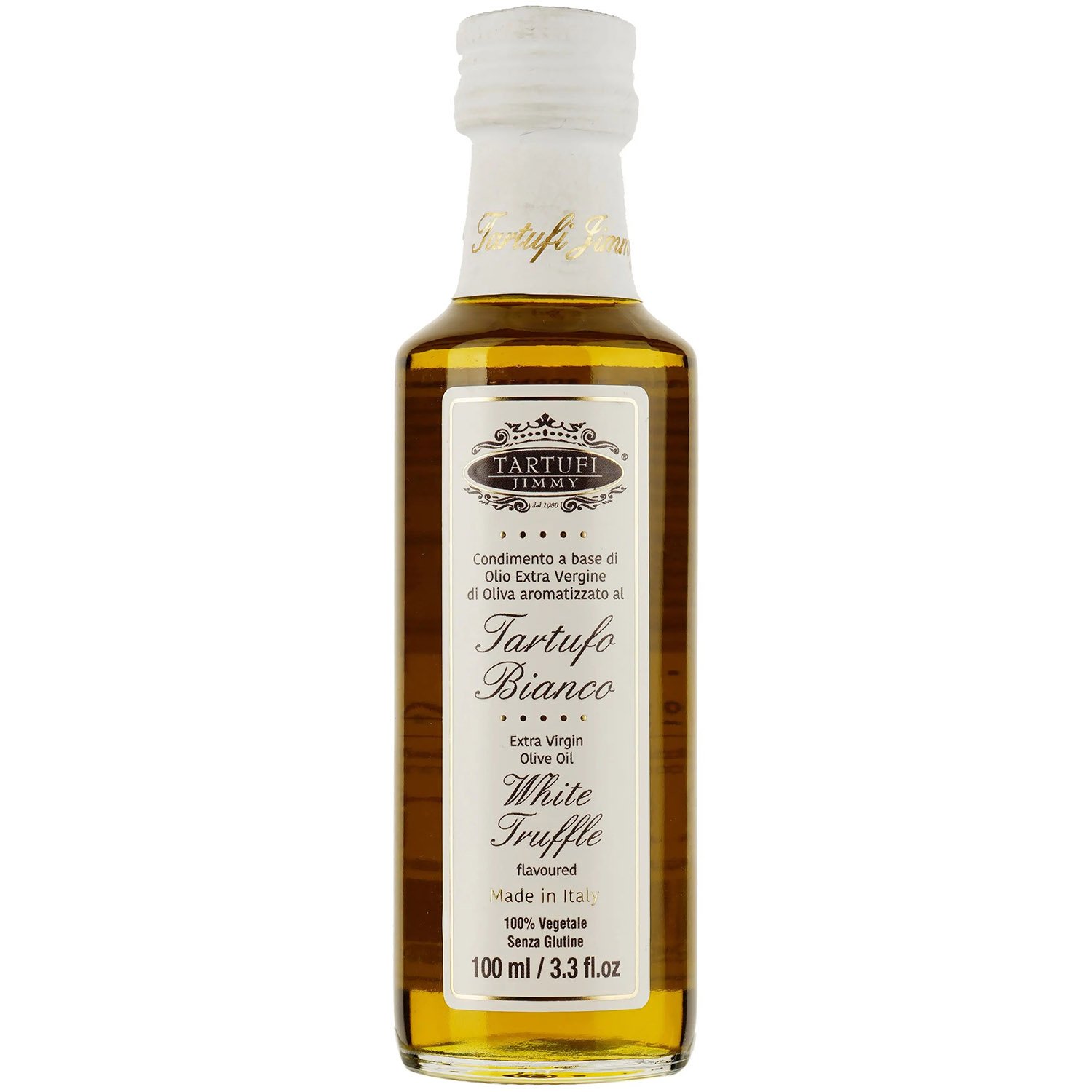 Олія оливкова Tartufi Jimmy EVO зі смаком білого трюфеля 100 мл (863607) - фото 1