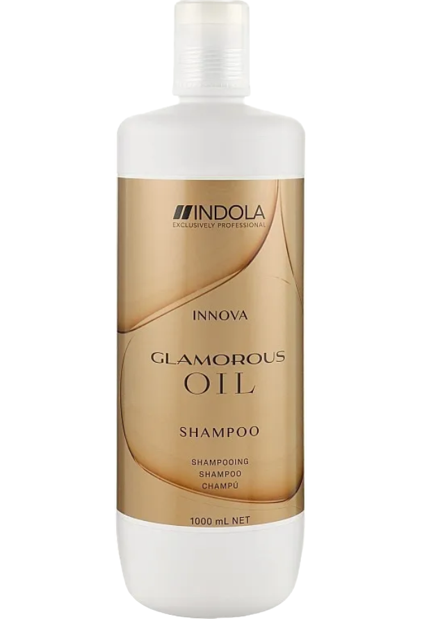 Шампунь для блеска волос Indola Innova Glamorous Oil Shampoo, 1000 мл (1983942) - фото 1