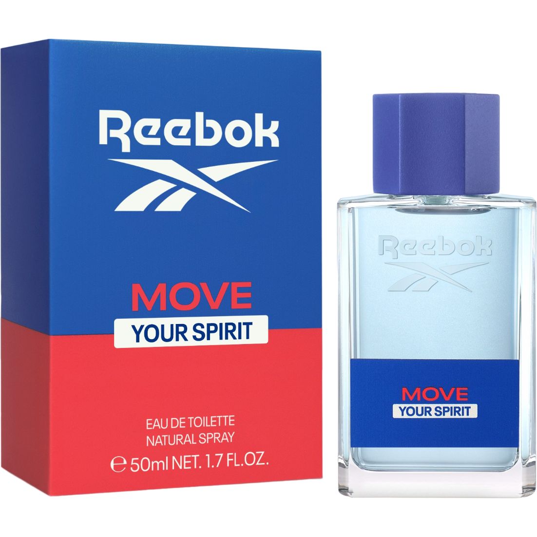 Фото - Мужской парфюм Reebok Туалетна вода для чоловіків  Move your spirit, 50 мл 