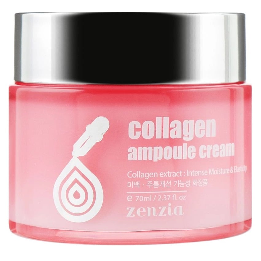 Крем для лица Jigott Zenzia Коллаген Collagen Ampoule Cream, 70 мл - фото 1