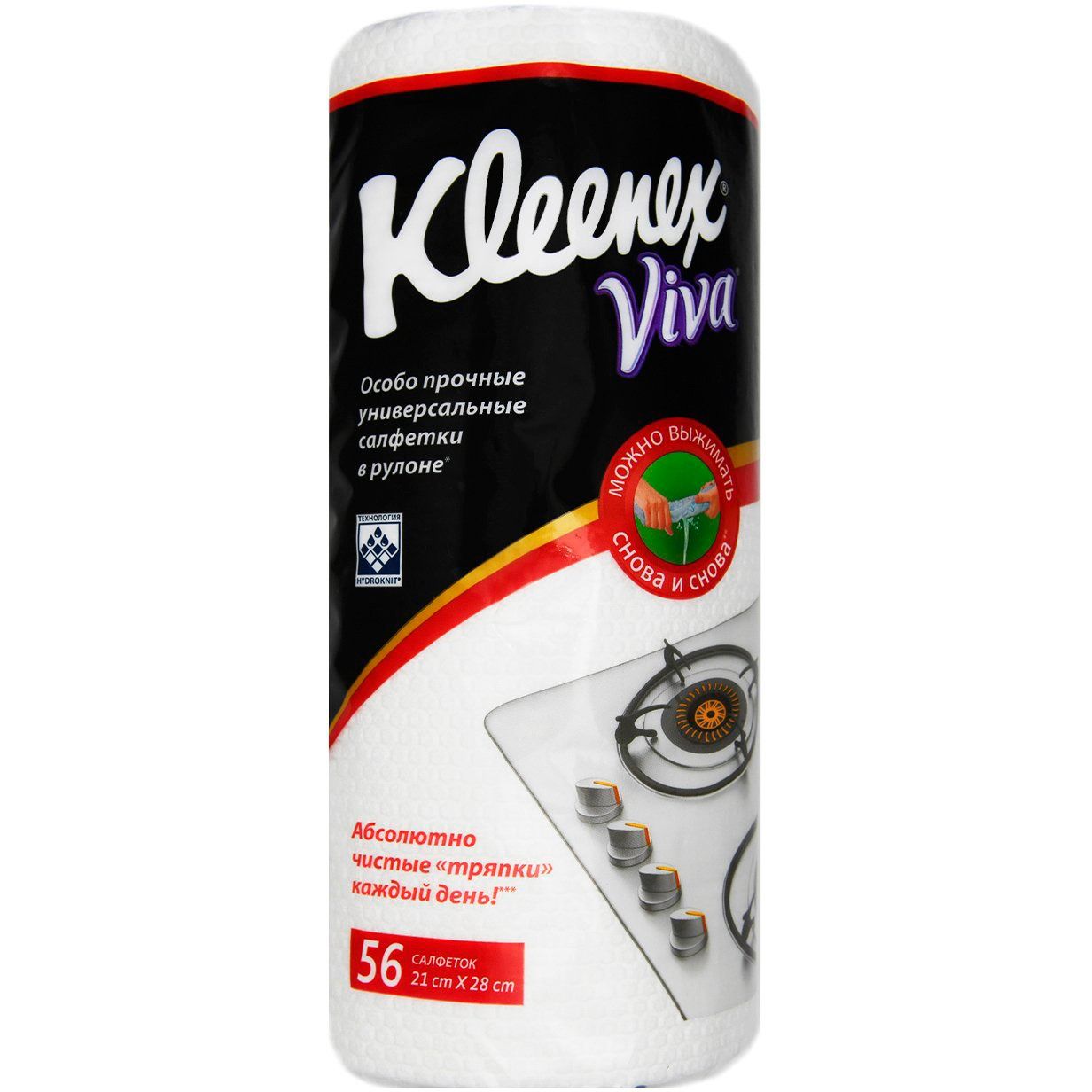 Серветки Kleenex Viva універсальні багаторазові 56 шт. - фото 1