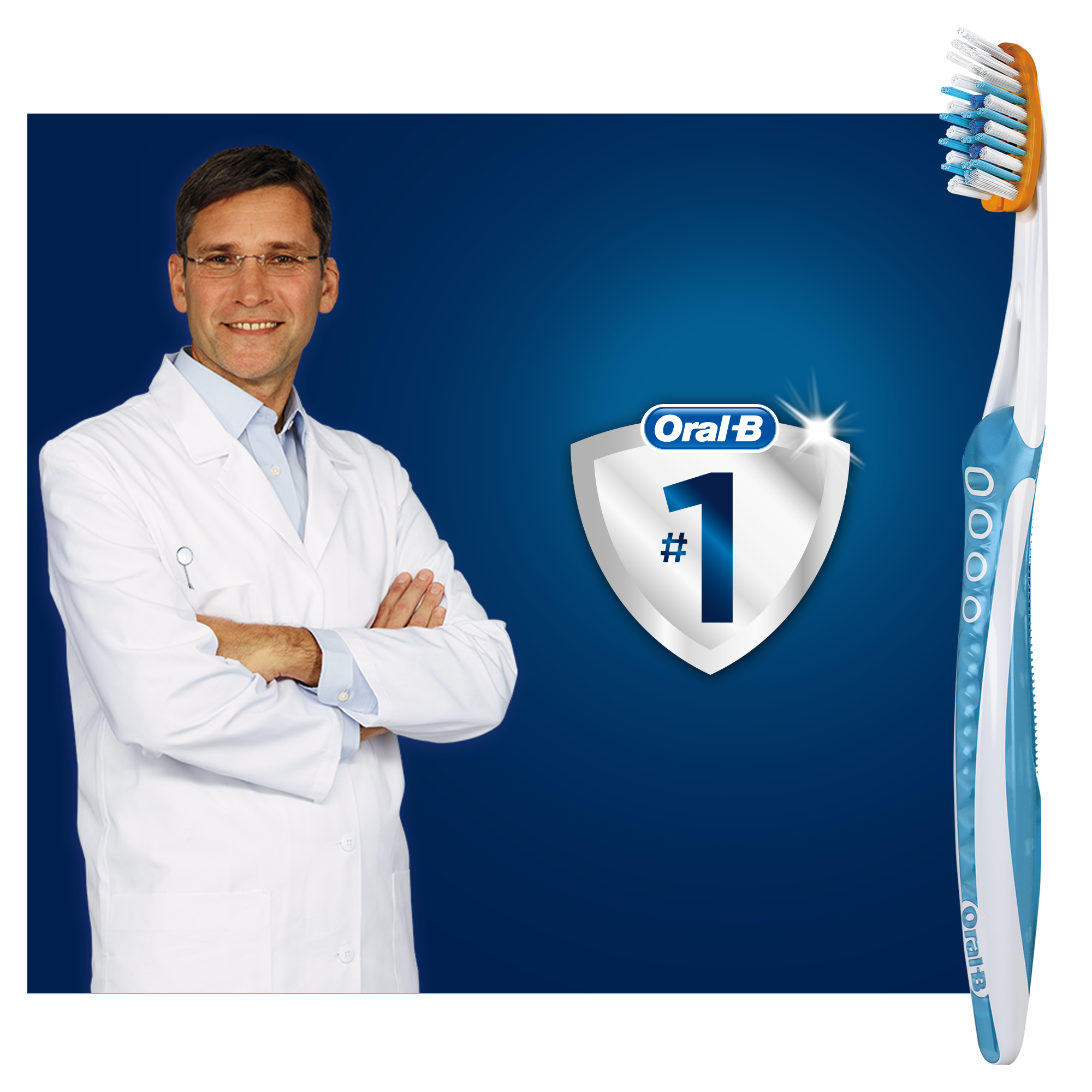 Зубна щітка Oral-B Pro-Expert Pro-Flex, середня, синій - фото 5