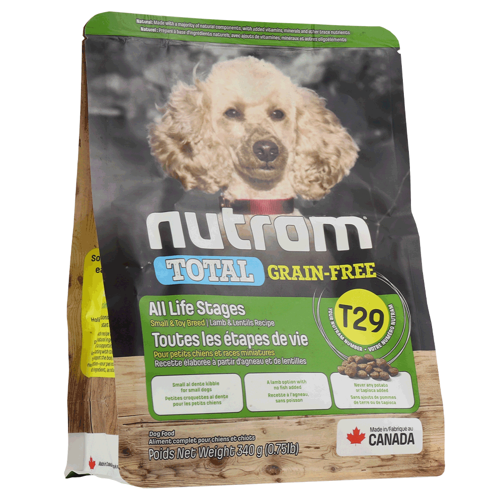 Сухой корм для собак мелких пород Nutram - T29, ягненок, 340 г (677141012171) - фото 1