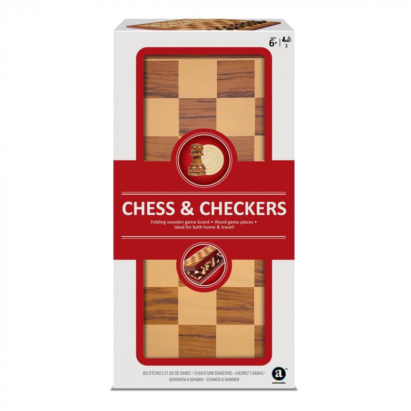 Набор Ambassador Деревянные шахматы и шашки (TG1905) - фото 1