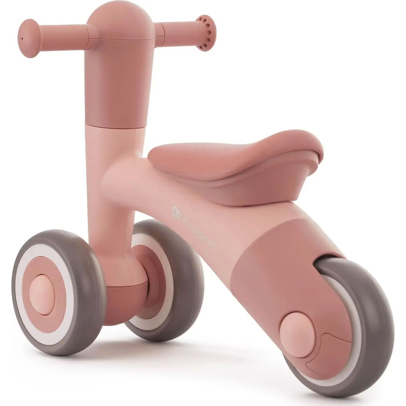Каталка-беговел Kinderkraft Minibi Candy Pink рожева (00-00305130) - фото 3