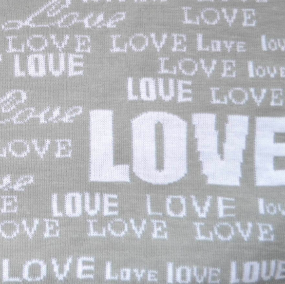 Плед Прованс Little Love, 170х130 см, сірий (17340) - фото 3