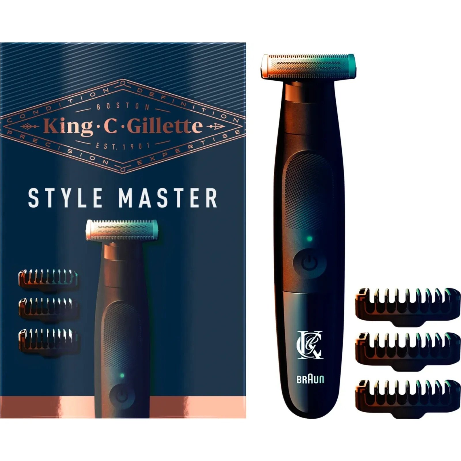 Стайлер для бороди King C. Gillette Style Master електричний - фото 1