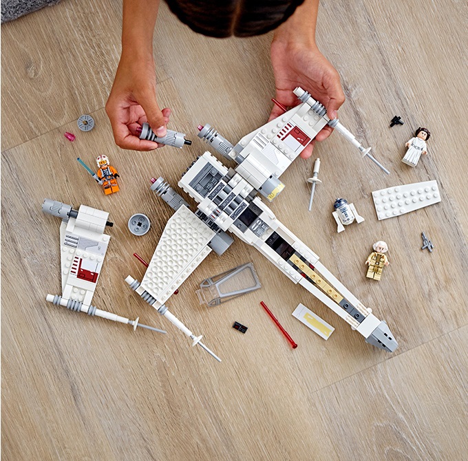 Конструктор LEGO Star Wars Истребитель типа Х Люка Скайуокера, 474 детали (75301) - фото 6