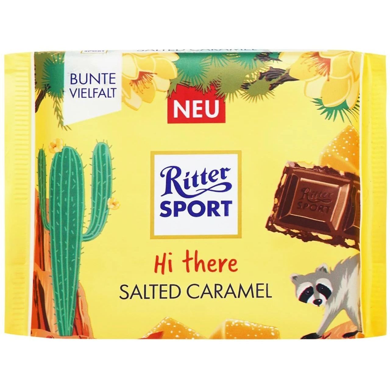Шоколад молочний Ritter Sport із солоною карамеллю 100 г (932210) - фото 1