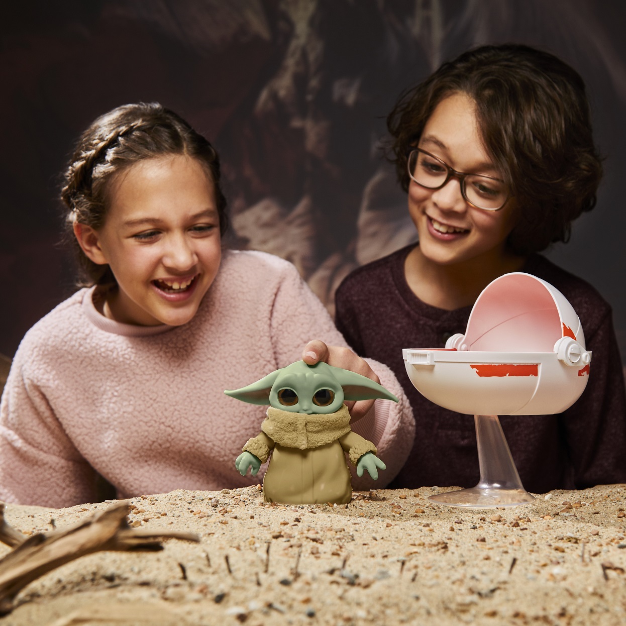 Интерактивная игрушка Hasbro Star Wars Мандалорец Малыш Йода в люльке (F3954) - фото 3