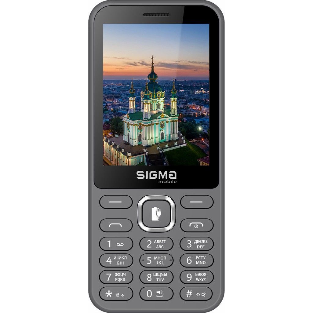 Мобильный телефон Sigma Mobile X-Style 31 Power Type-C Grey (Global) - фото 1