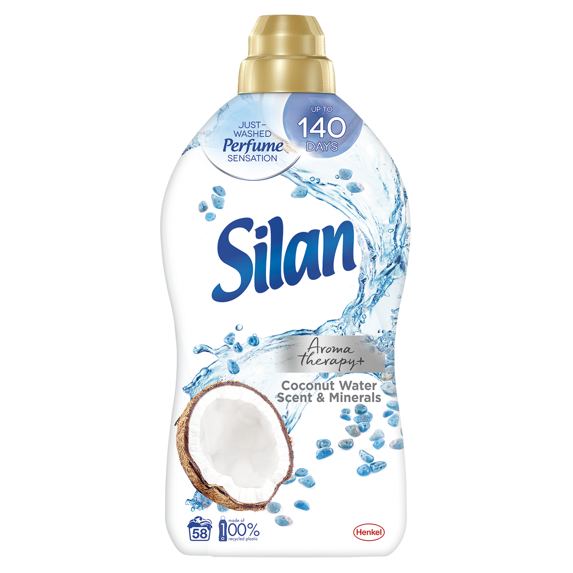 Ополаскиватель для белья Silan Naturals Аромат кокосовой воды и минералы, 1450 мл (819925) - фото 2