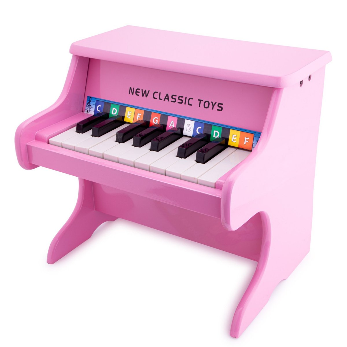 Дитяче піаніно New Classic Toys рожеве (10158) - фото 1