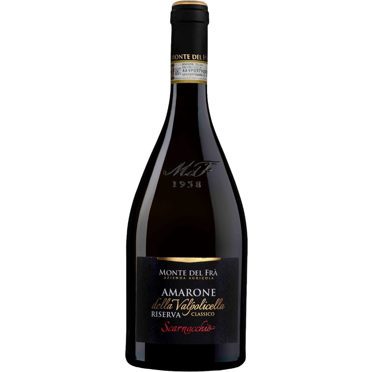 Вино Monte Del Fra Amarone Della Valpolicella Classico Scarnocchio, червоне, сухе, 0,75 л - фото 1