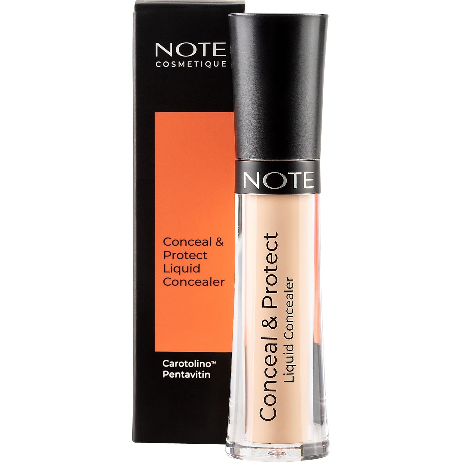 Рідкий консилер Note Cosmetique Conceal & Protect Liquid Concealer відтінок 05 (Soft Ivory) 4.5 мл - фото 1