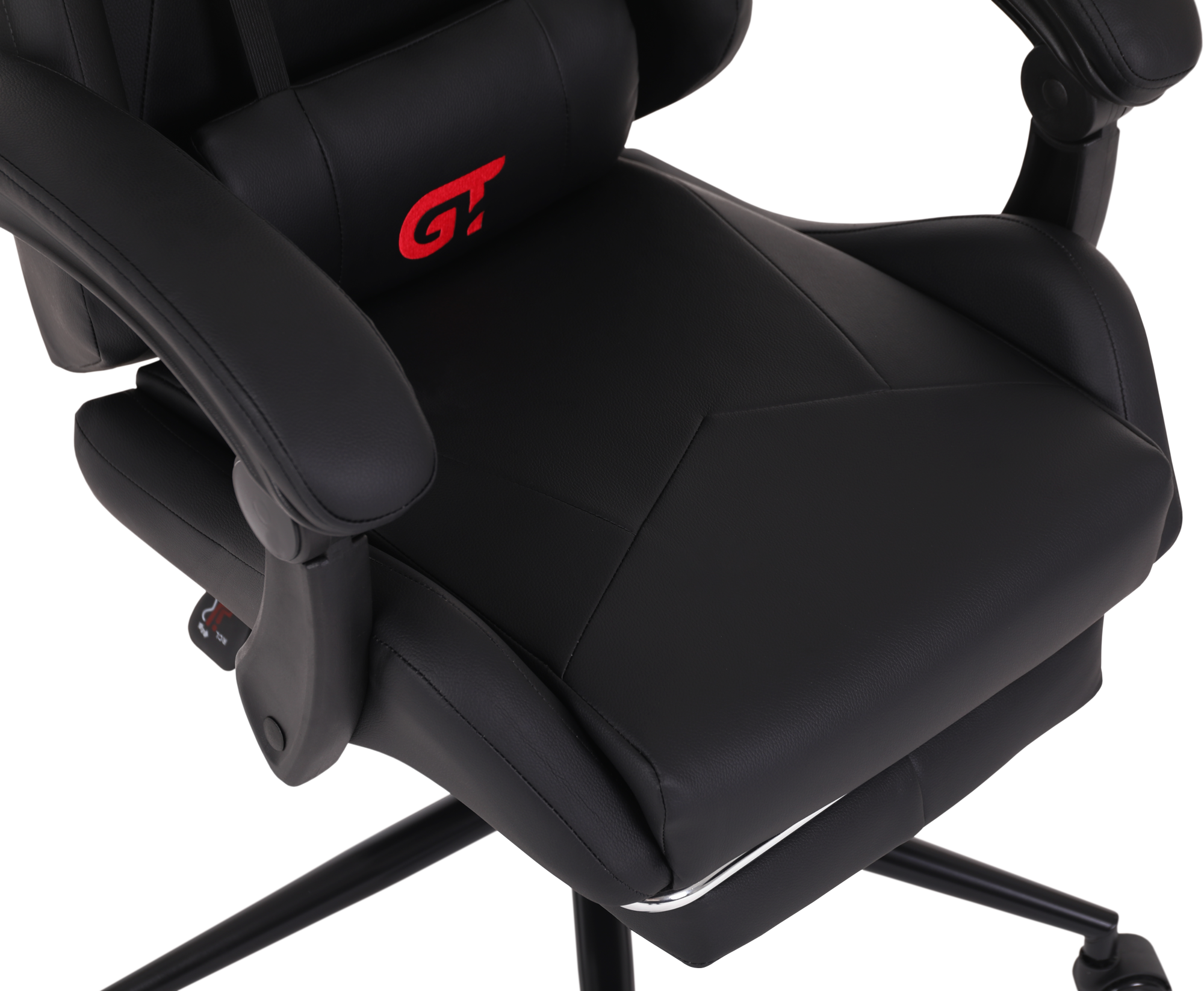 Геймерское кресло GT Racer черное (X-2323 Black) - фото 6