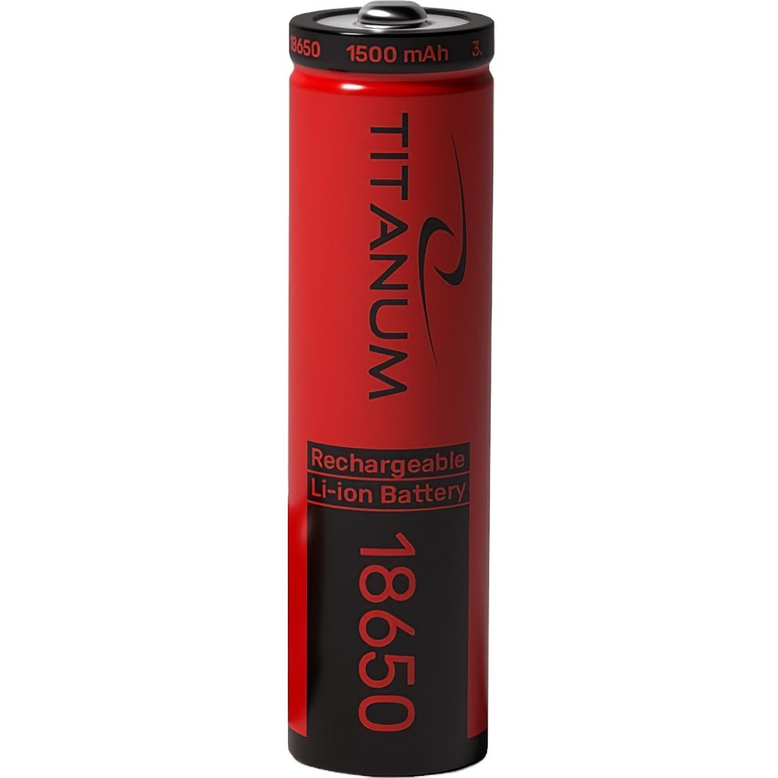 Акумулятор Titanum Li-ion 18650 без захисту 1500 mAh bulk 1 шт. (T-18650/1500/1B) - фото 1