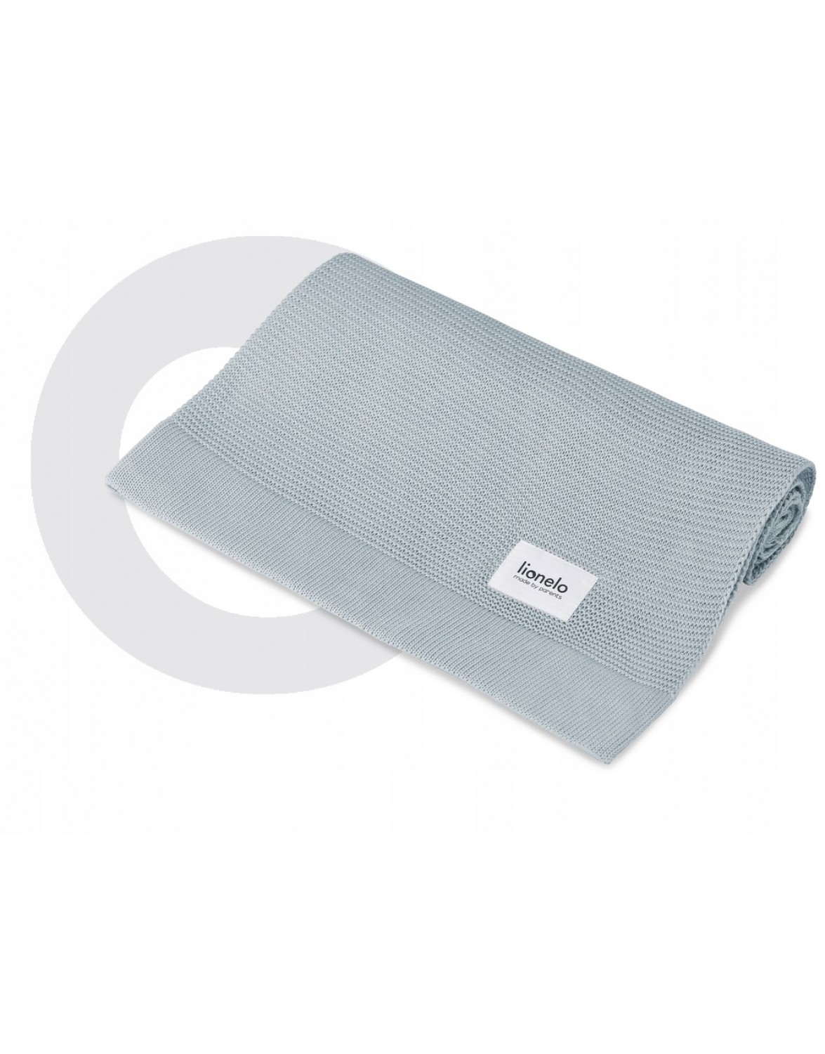 Ковдра Lionelo Bamboo Blanket Grey, 100х75 см, сіра (LO-BAMBOO BLANKET GREY) - фото 5