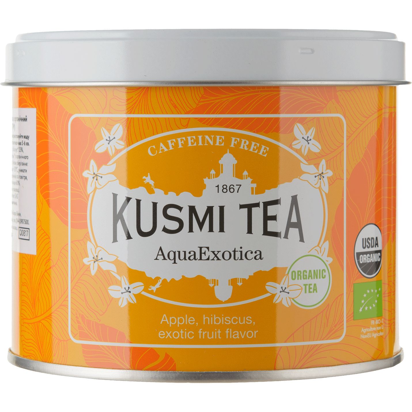 Чай трав'яний Kusmi Tea AquaExotica органічний 100 г - фото 1