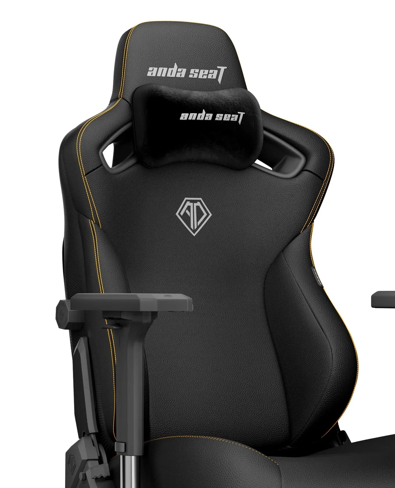 Кресло игровое Anda Seat Kaiser 3 Size L Black (AD12YDC-L-01-B-PV/C) - фото 4