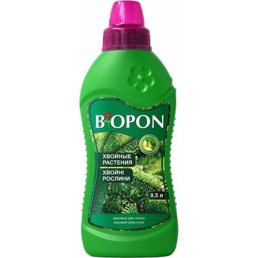 Удобрение жидкое Biopon для хвойных растений 500 мл - фото 1