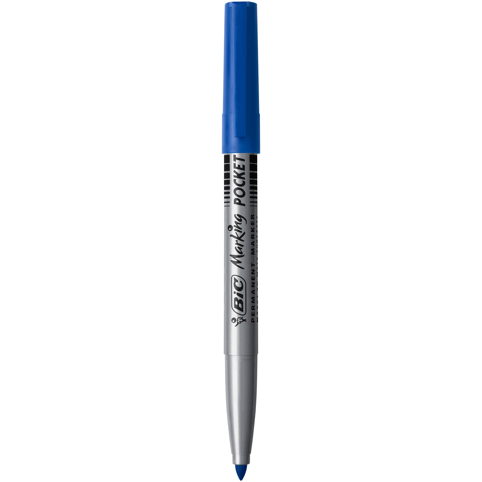 Маркер перманентный BIC Marking Fine Eco, 1,1 мм, синий, 1 шт. (8209012) - фото 2