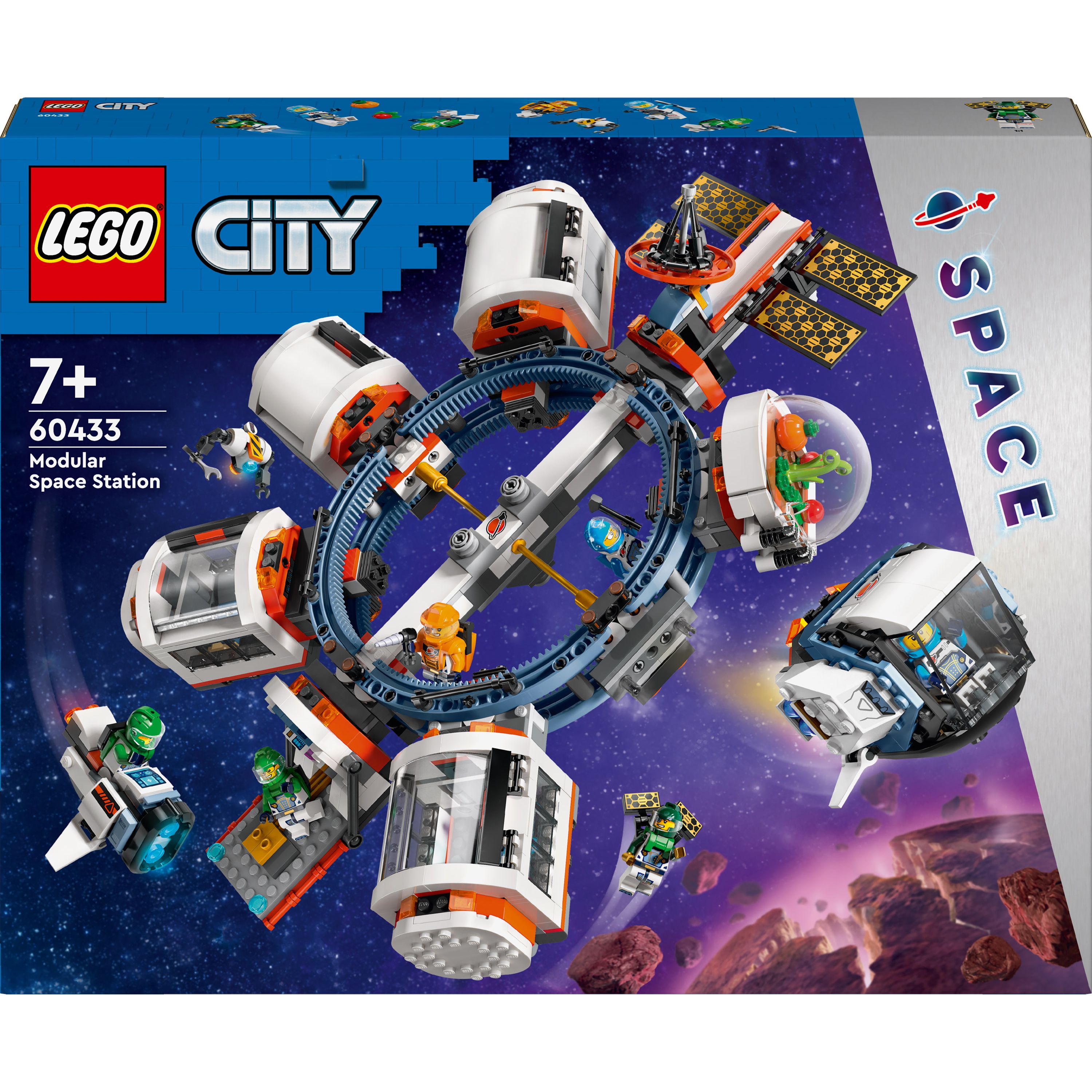 Конструктор LEGO City Модульная космическая станция 1097 детали (60433) - фото 1