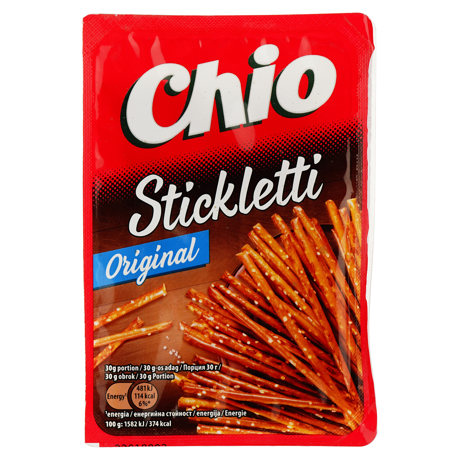 Соломка Chio Stickletti Original солона 125 г - фото 1