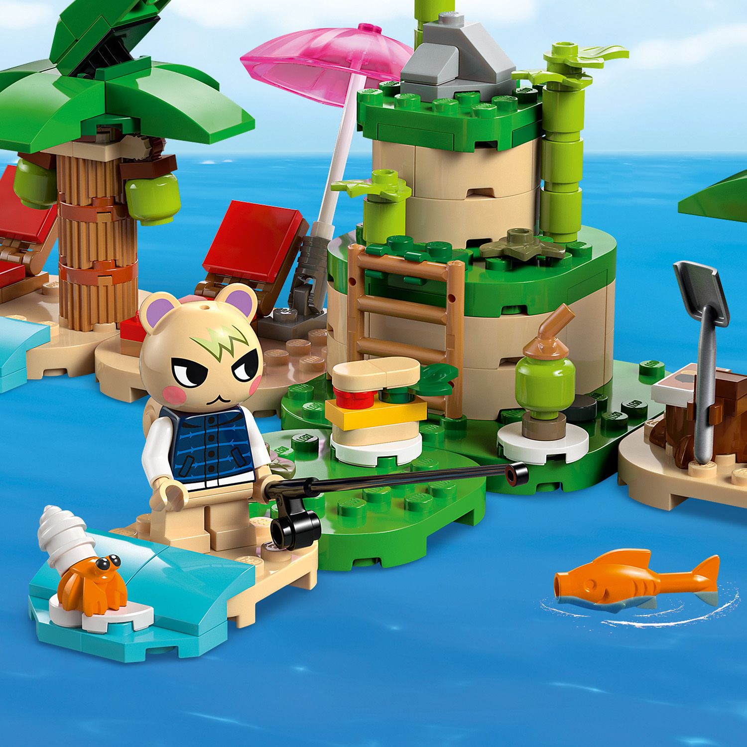Конструктор LEGO Animal Crossing Острівна екскурсія Kapp'n на човні 233 деталі (77048) - фото 8
