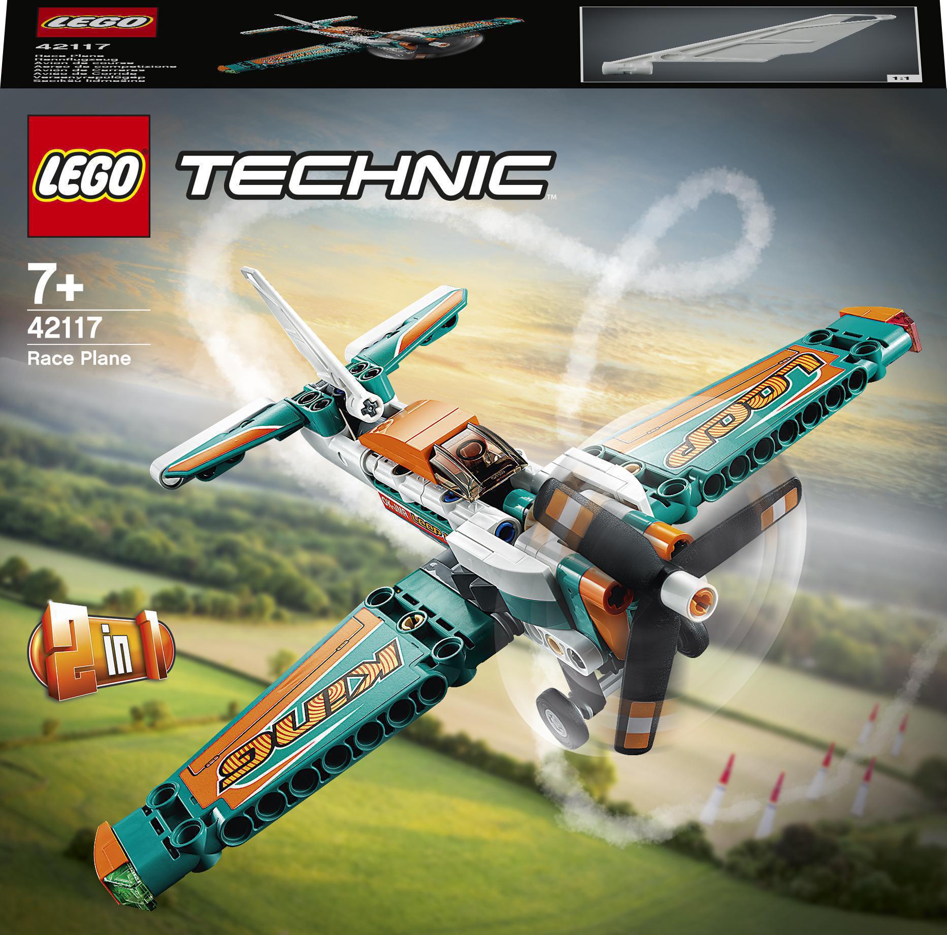 Конструктор LEGO Technic Спортивный самолет, 154 детали (42117) - фото 1