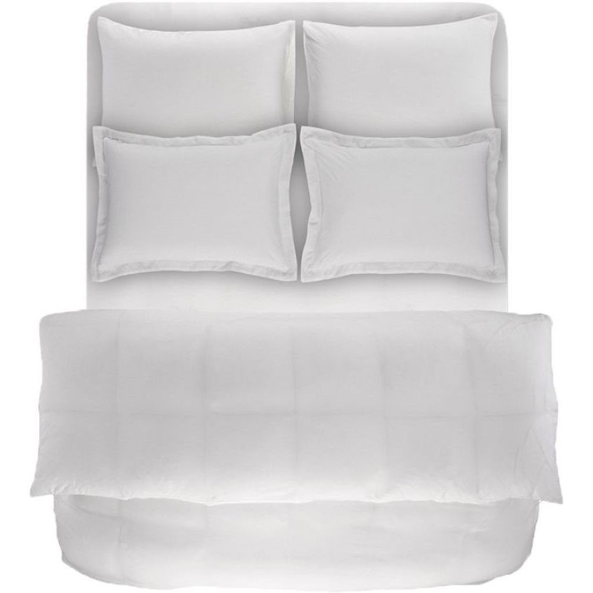 Комплект постельного белья Penelope Celine, 220х240 см, белый (svt-2000022322584) - фото 2