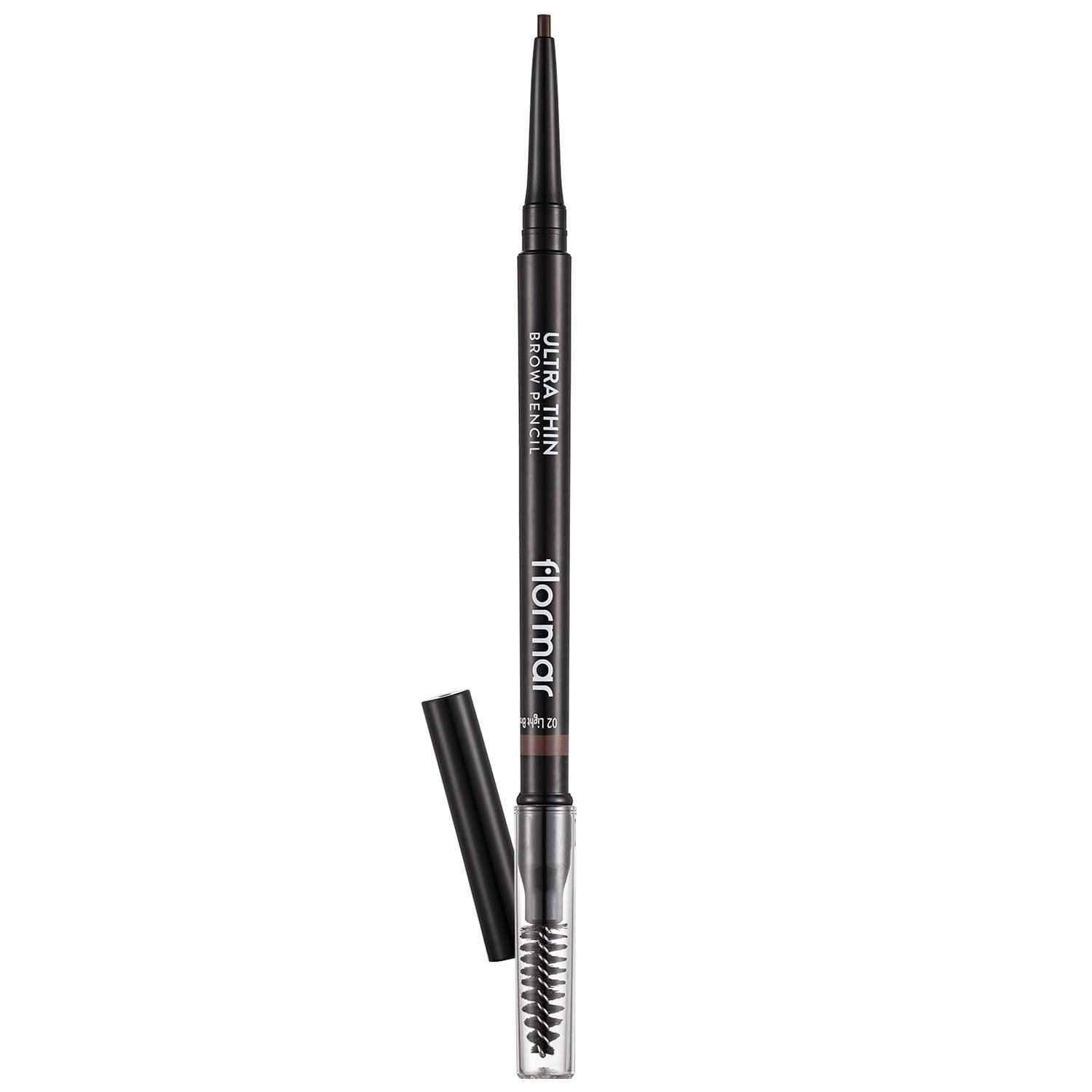 Олівець для брів Flormar Ultra Thin Brow Pencil Lght Brown тон 002, 0.14 г (8000019546637) - фото 1