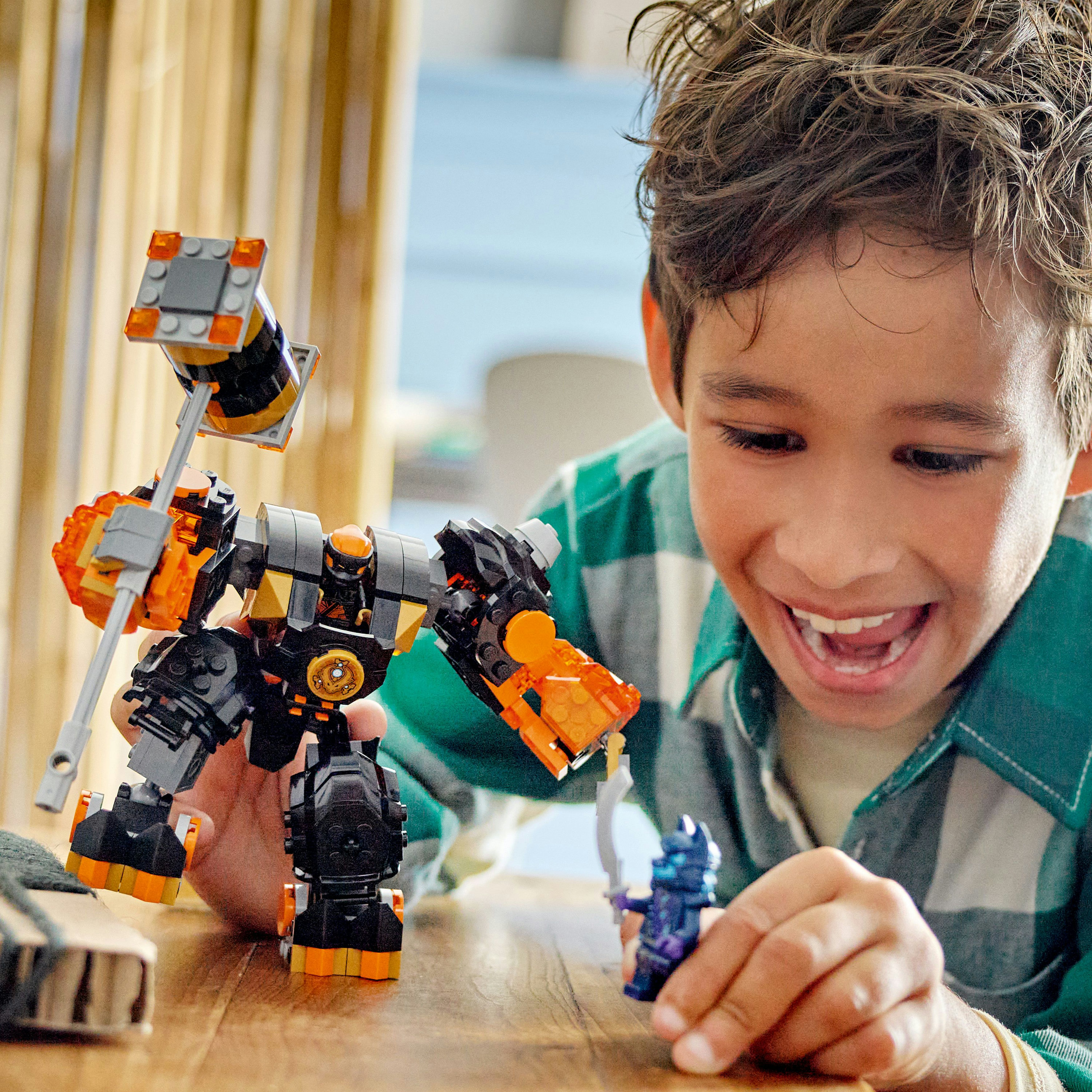 Конструктор LEGO Ninjago Робот земной стихии Коула 235 детали (71806) - фото 4