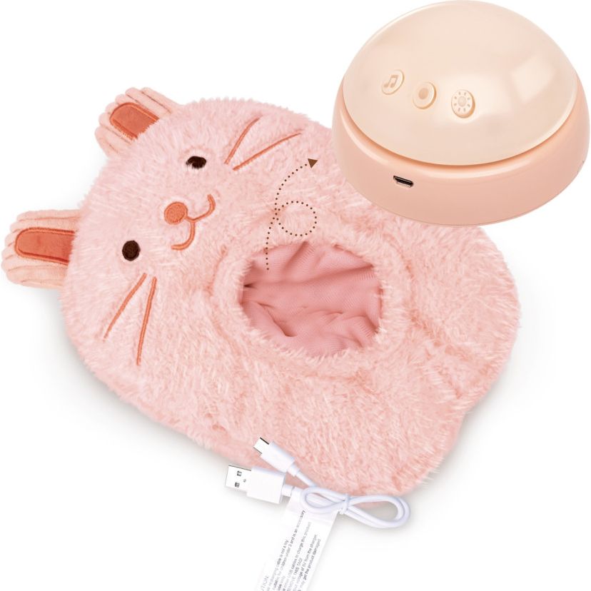 Музыкальная игрушка-ночник Hape Зайчик розовый (E0114) - фото 3