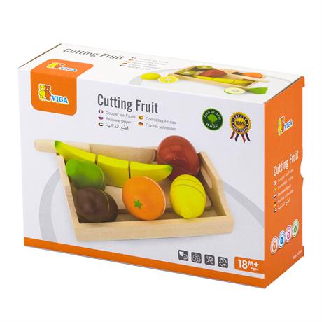 Іграшкові продукти Viga Toys Нарізані фрукти (58806) - фото 3