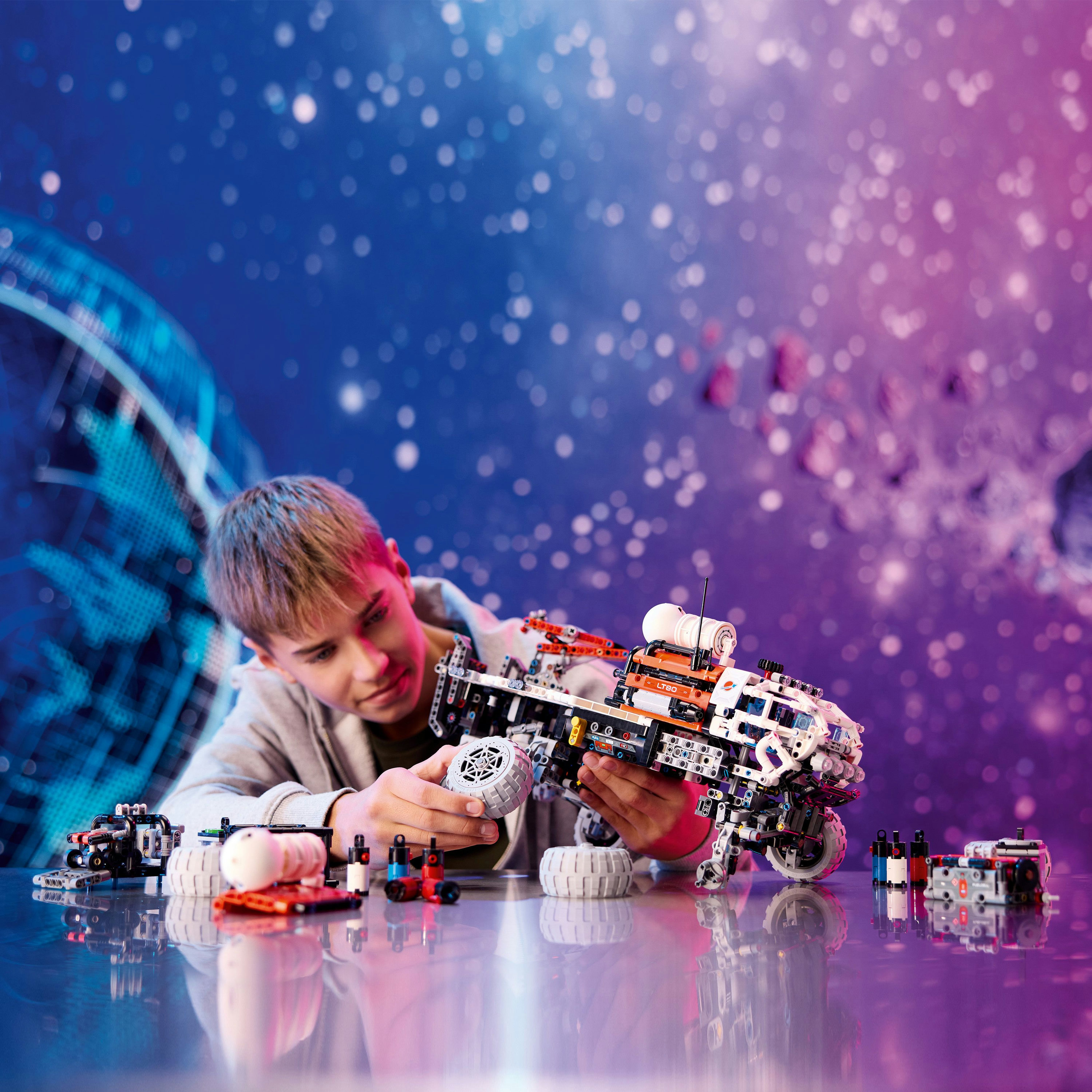 Конструктор LEGO Technic Марсохід команди дослідників 1599 деталей (42180) - фото 4