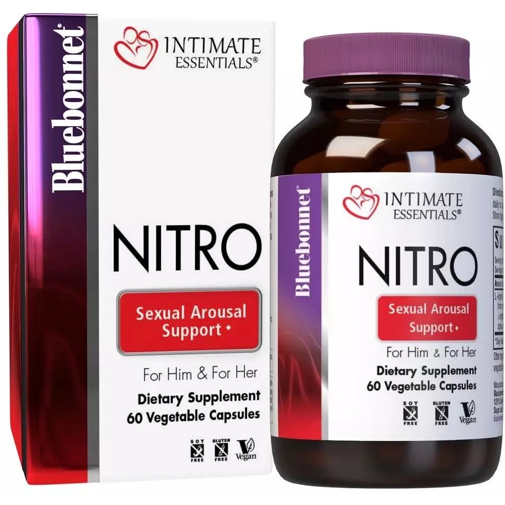 Поддержка сексуального возбуждения Bluebonnet Nutrition Intimate Essenitals Nitro 60 вегетарианских капсул - фото 2