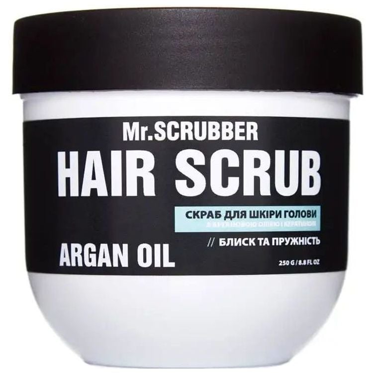 Скраб для шкіри голови та волосся Mr.Scrubber Hair Scrub Argan Oil, 250 мл - фото 1
