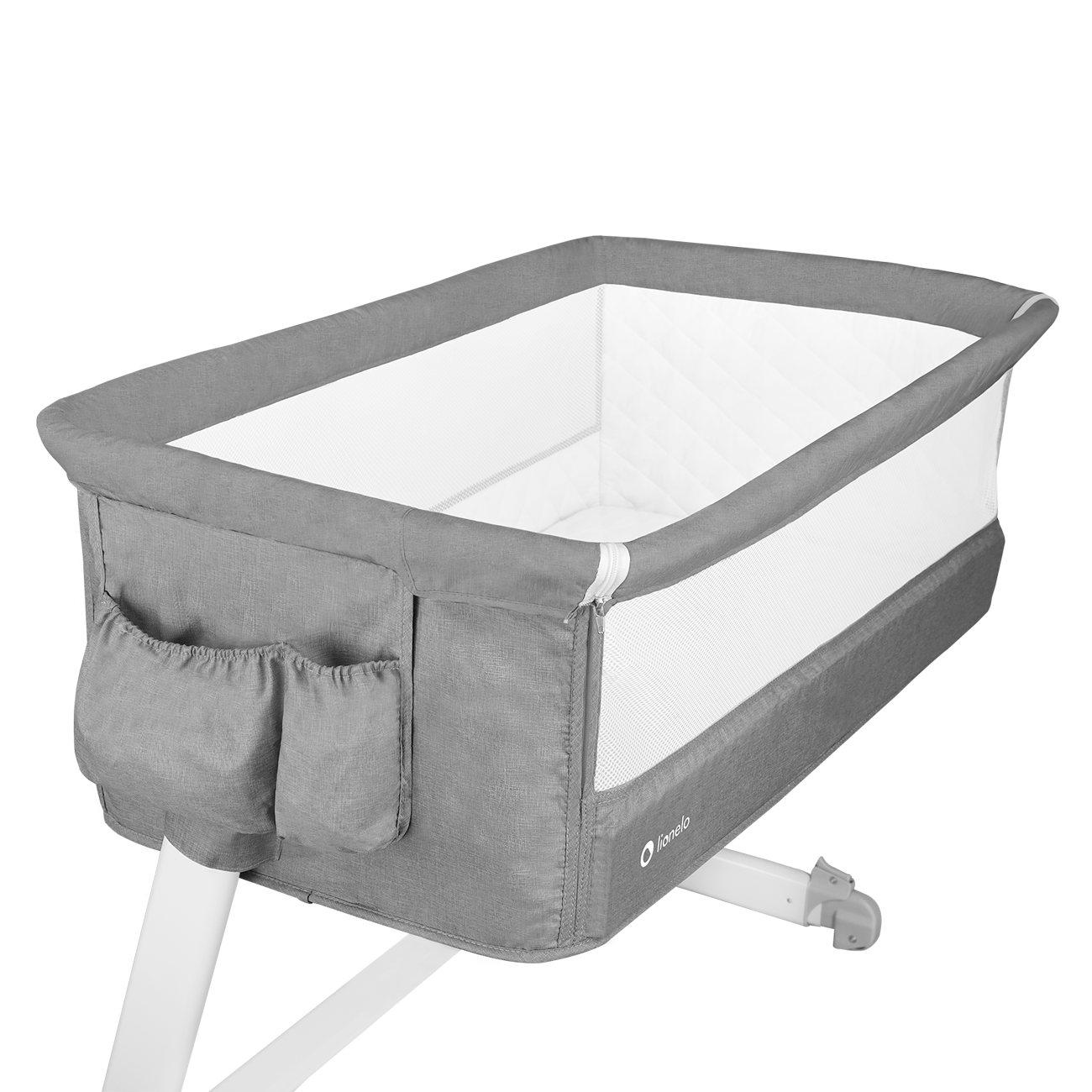 Детская кроватка Lionelo Theo concret, серый (LO.TH04) - фото 7