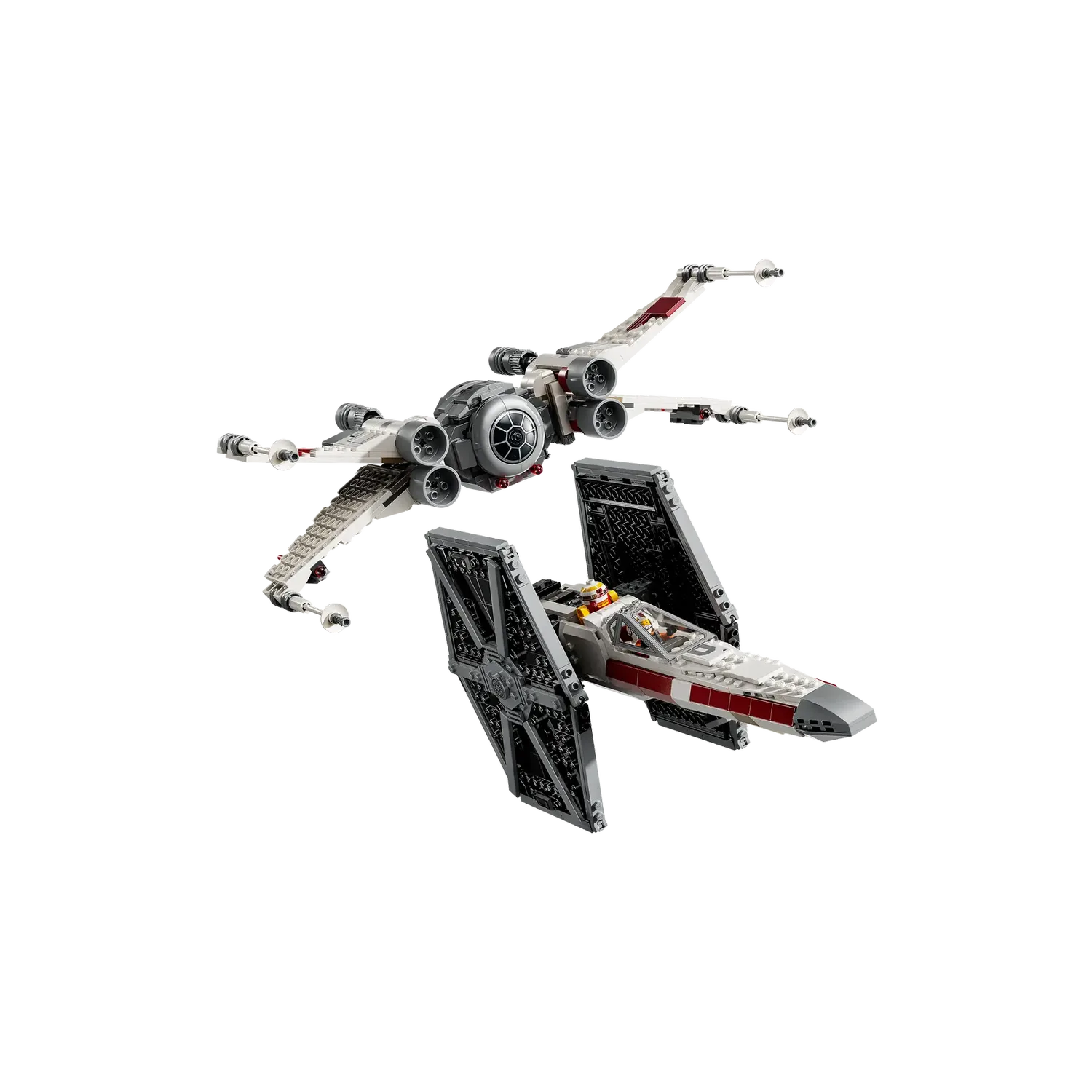 Конструктор LEGO Star Wars Збірний пакет Винищувач TIE і Корабель X-wing 1063 деталі (75393) - фото 5