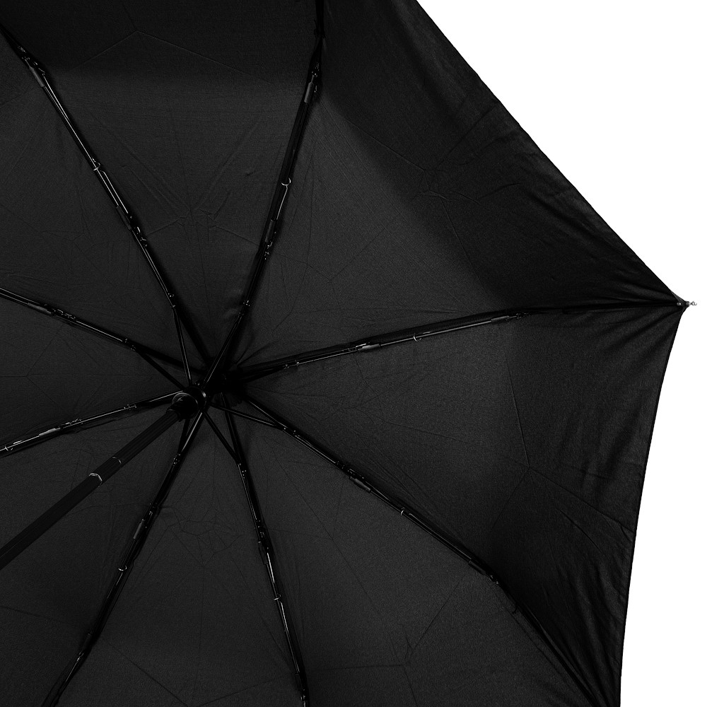 Мужской складной зонтик полный автомат Magic Rain 99 см черный - фото 3