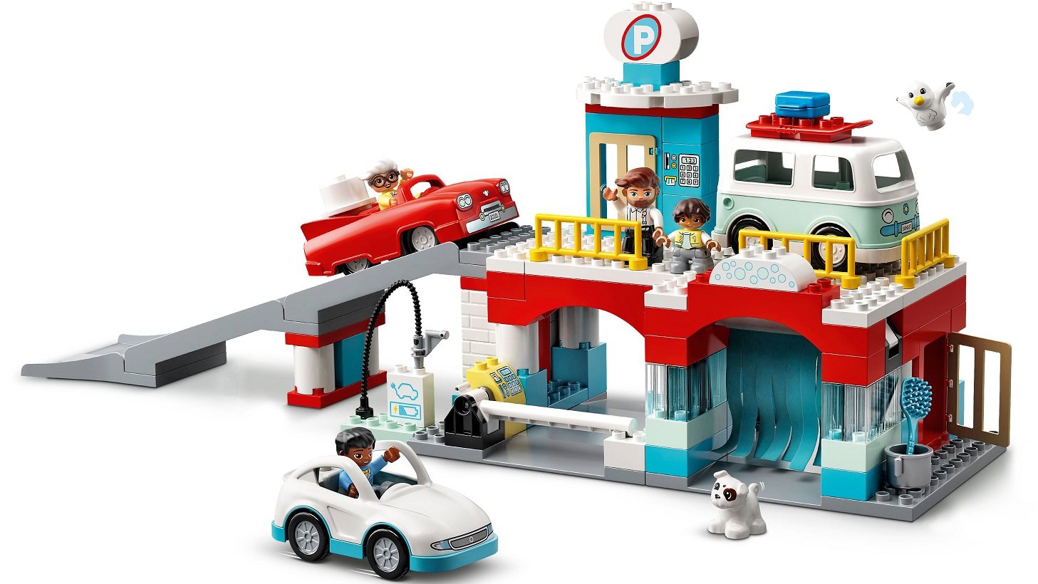 Конструктор LEGO DUPLO Town Гараж і автомийка, 112 деталей (10948) - фото 2