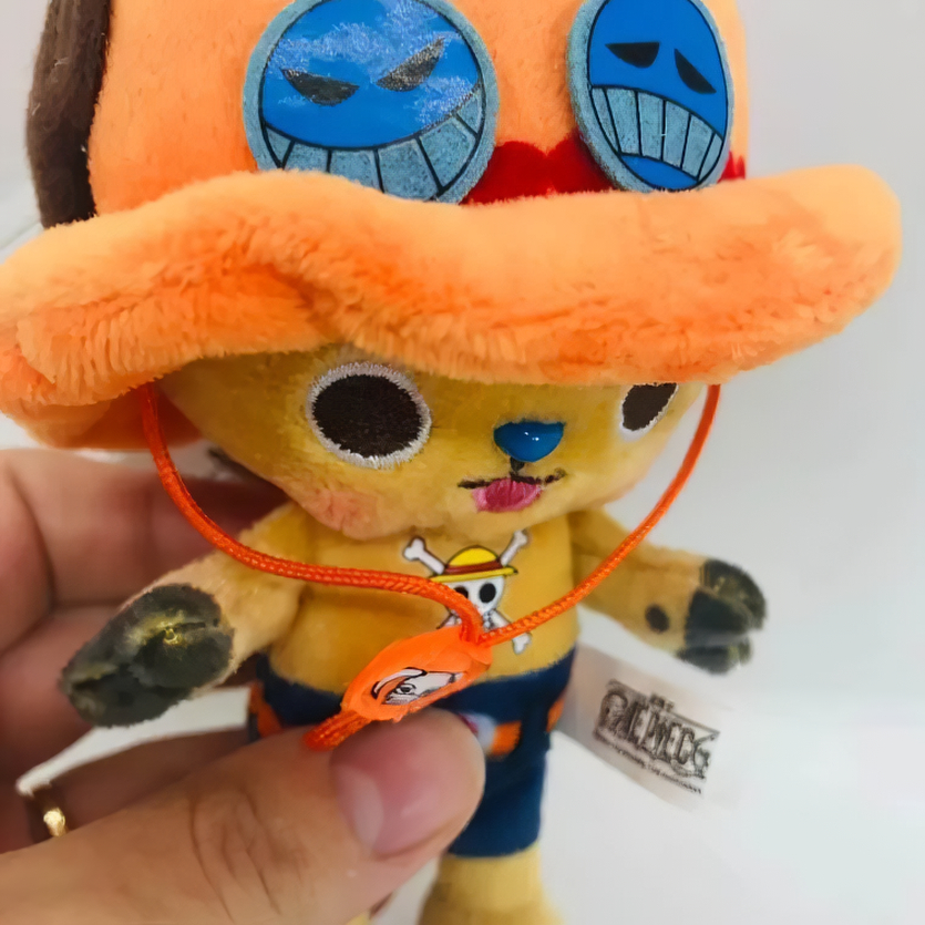 М'яка іграшка-брелок Tony Tony Chopper One Piece 12 см помаранчева (MDL TC 12 02) - фото 4