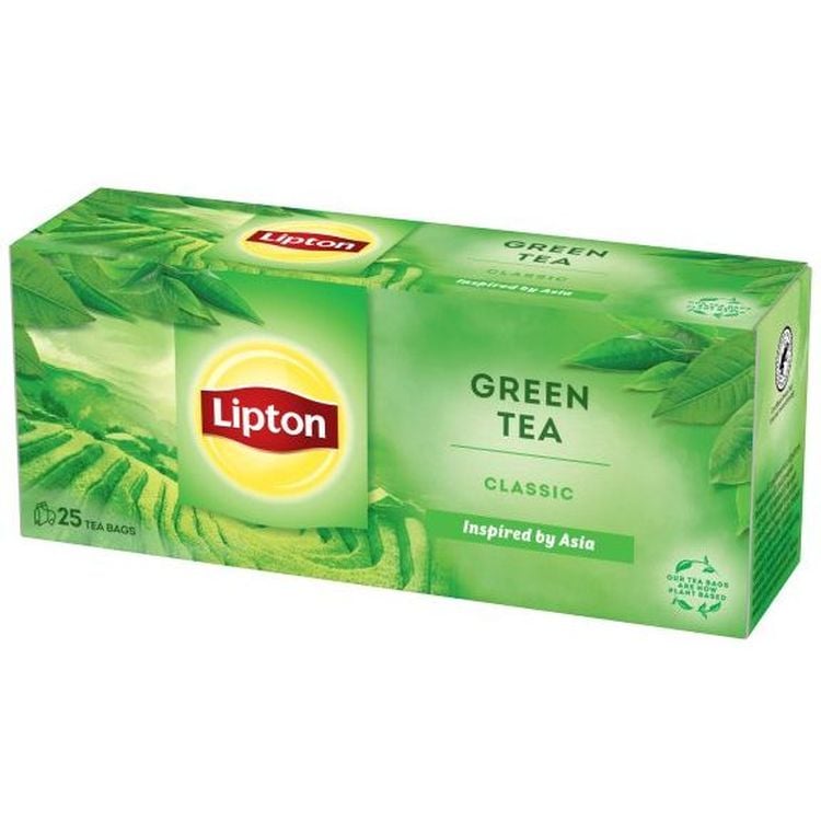 Чай зеленый Lipton Classic, 32 г (25 шт. х 1.3 г) (917461) - фото 1