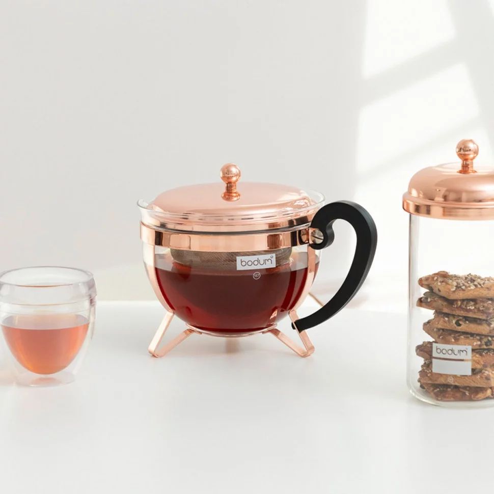 Заварочный чайник Bodum Chambord с крышкой 1.3 л (11656-18) - фото 8