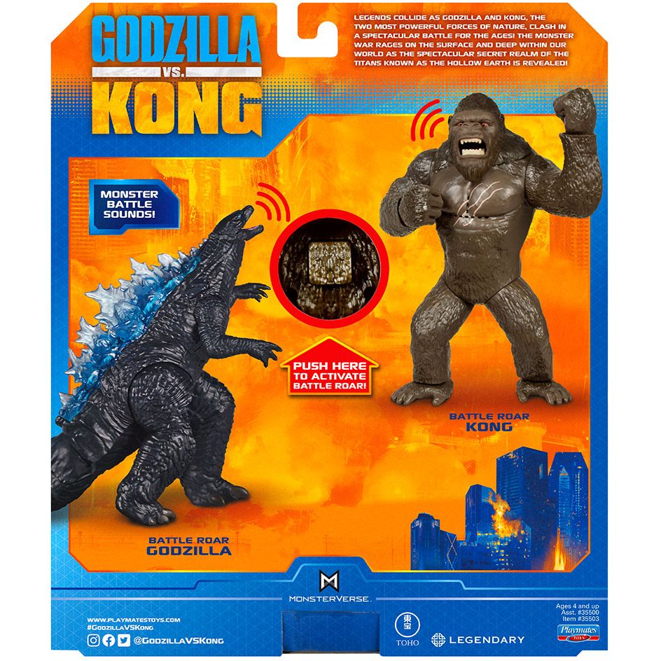 Фігурка Godzilla vs. Kong Конг Делюкс, 17 см (35503) - фото 7