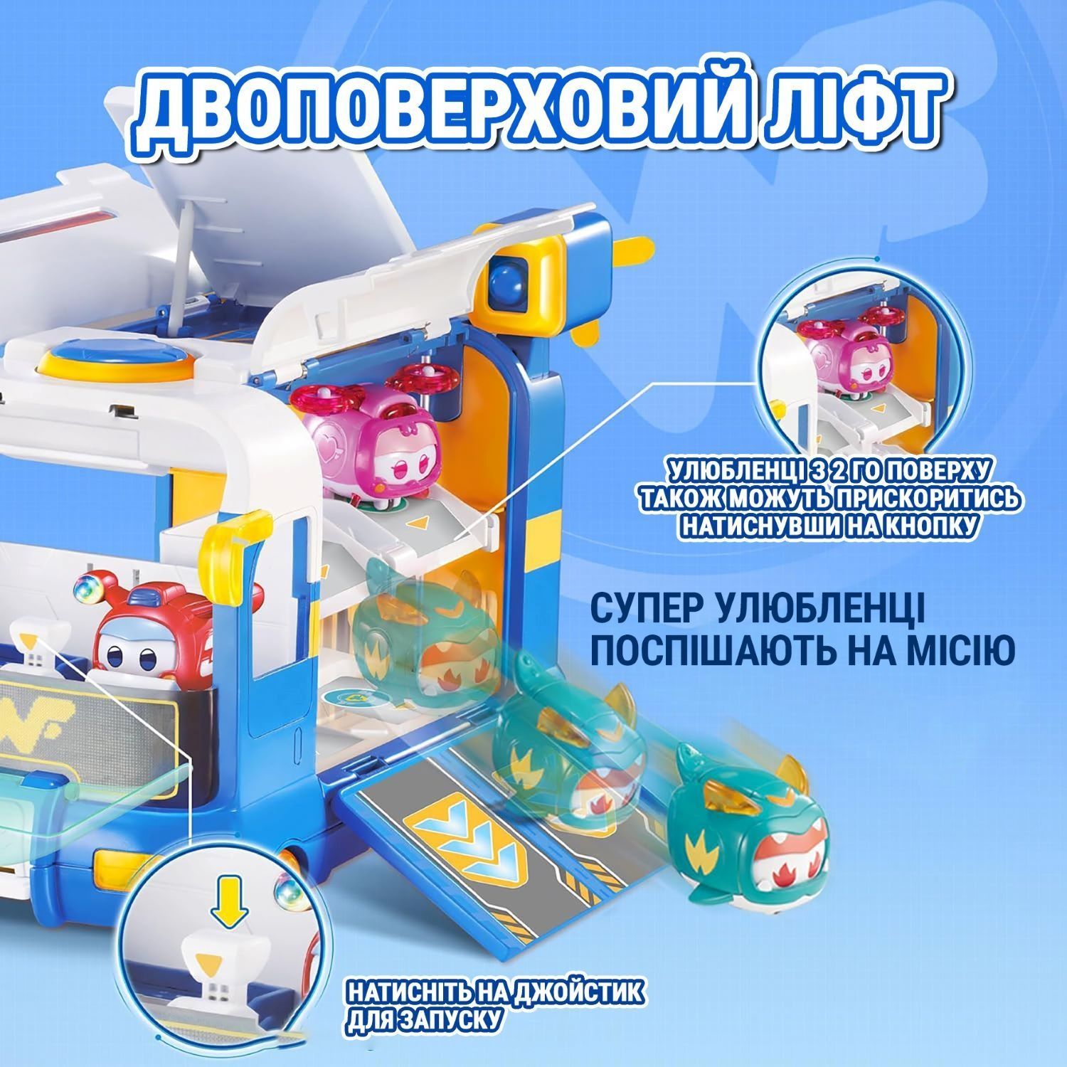 Игровой набор Super Wings Мини-база Супер Любимцев (EU770880) - фото 6